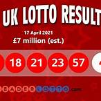 uk lottery results for saturday